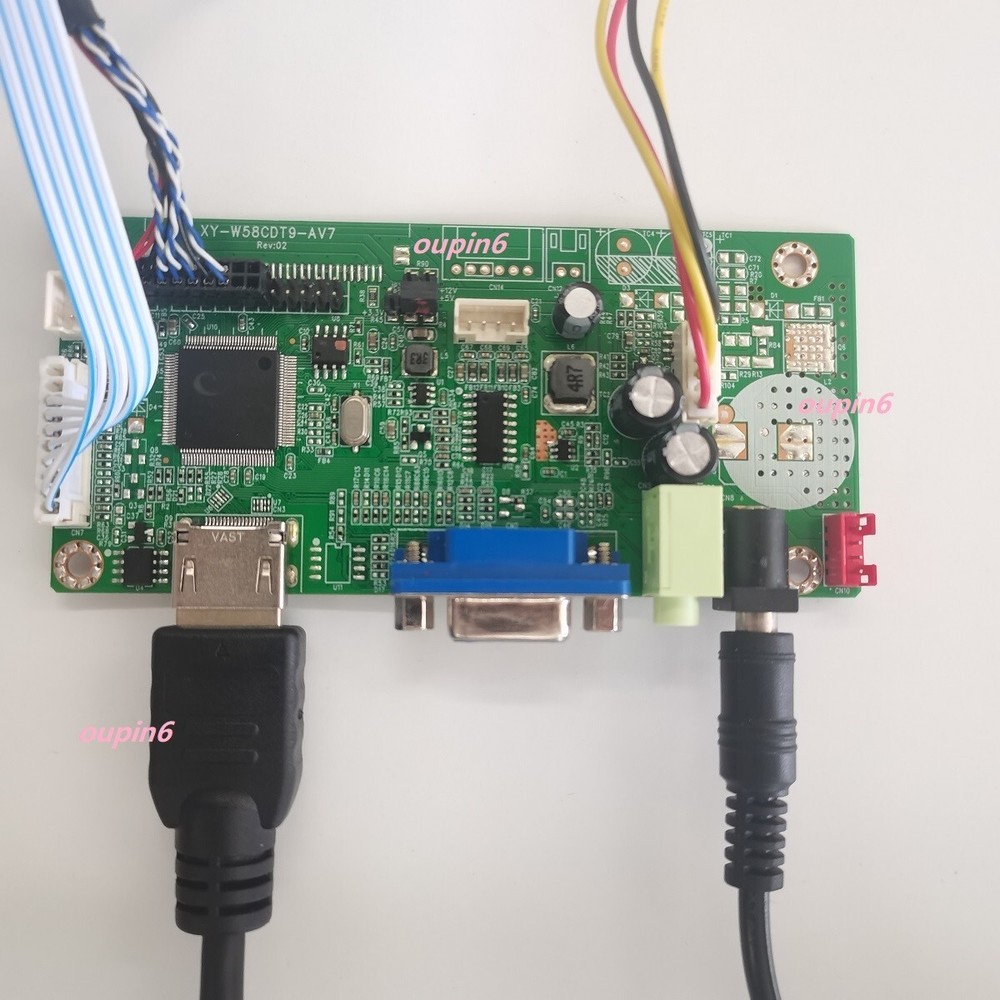 58C Controller board for LP150X08-A3 1024X768 HDMI VGA LCD panel DIY screen