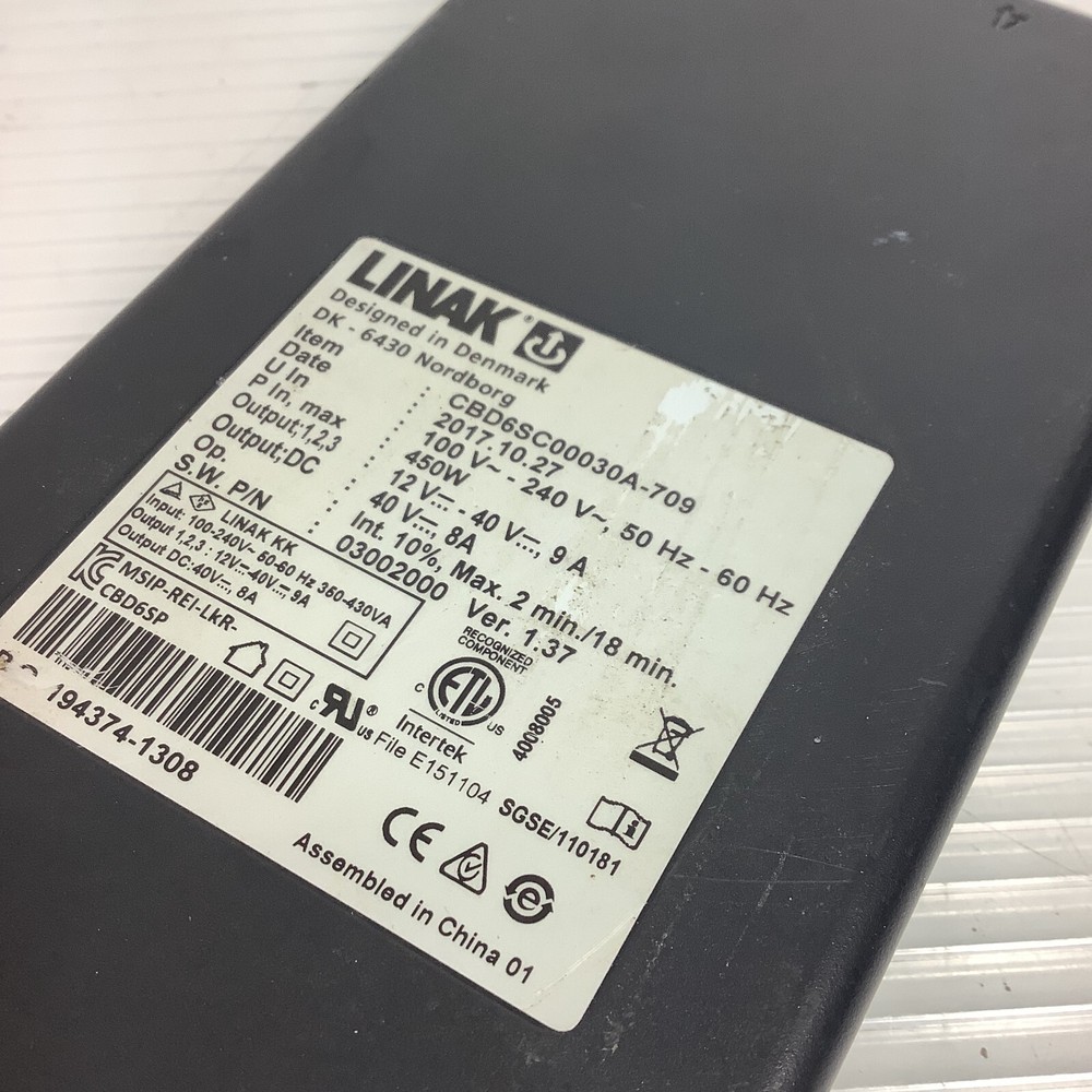 Linak CBD6SC00030A-709 Control Box – Untested, Compatible with DESKLINE Systems