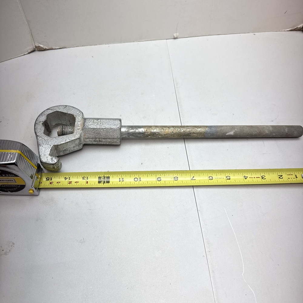 Adjustable Vintage Fire Hydrant Wrench