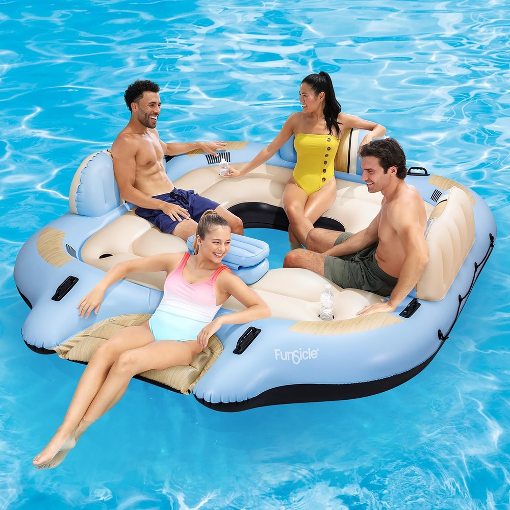 Funsicle: Inflatable Pool & Water Float Party Island