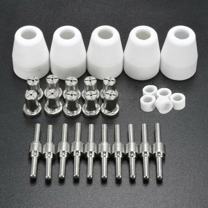 Plasma Cutter Torch kit Consumable Nickel-Plated Replacement Accessories