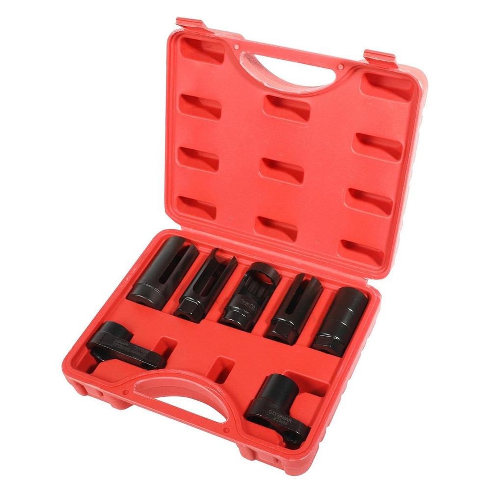 Oxygen Sensor & Oil Pressure Sending Unit Master Sensor Socket Tool Set 7Pcs