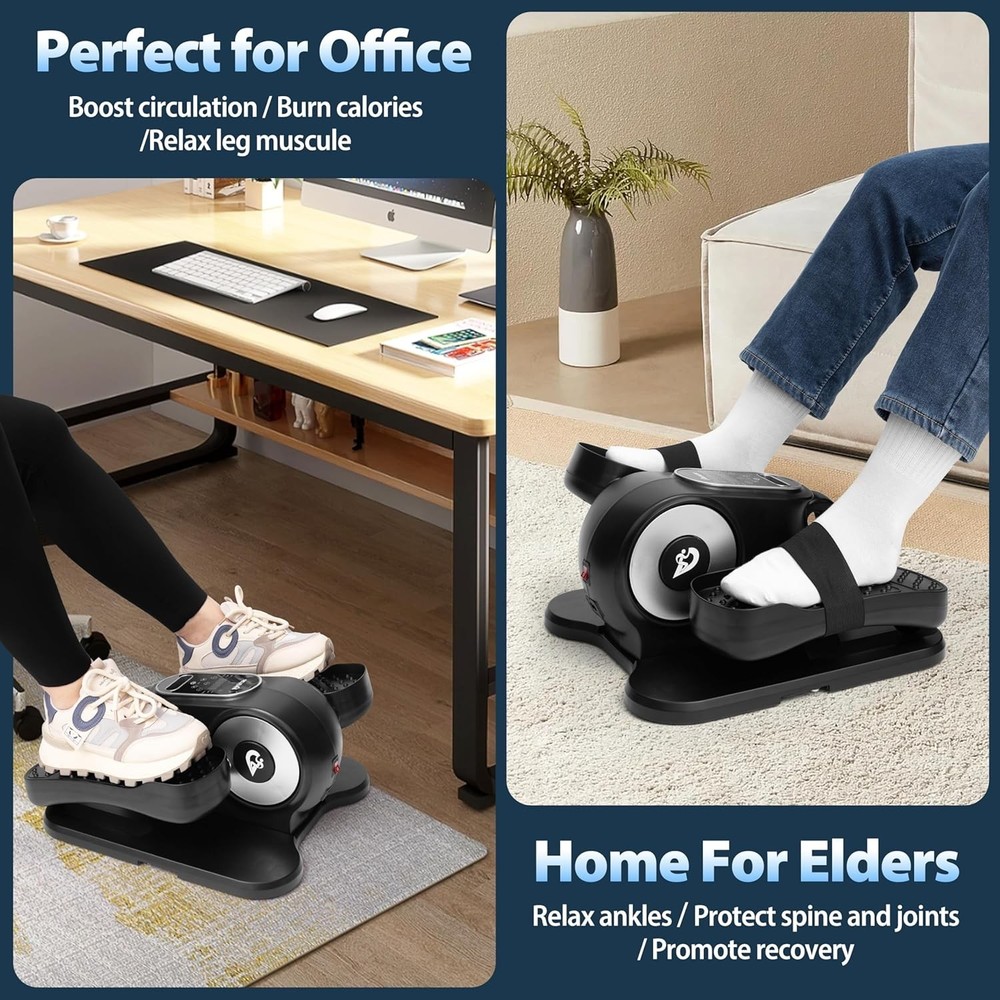 Under Desk Eliptical Exerciser with Remote Control Leg Machine As Seen On TV