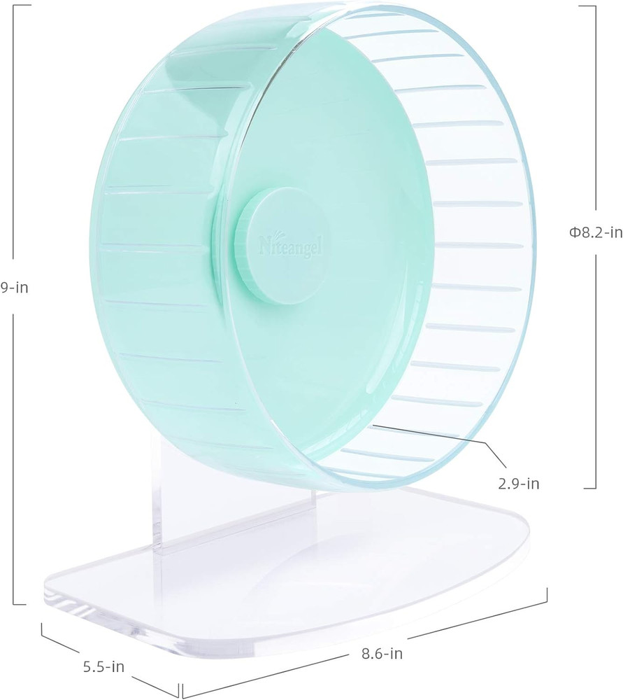 Super-Silent Hamster Exercise Wheels: - Quiet Spinner Hamster Running Wheels