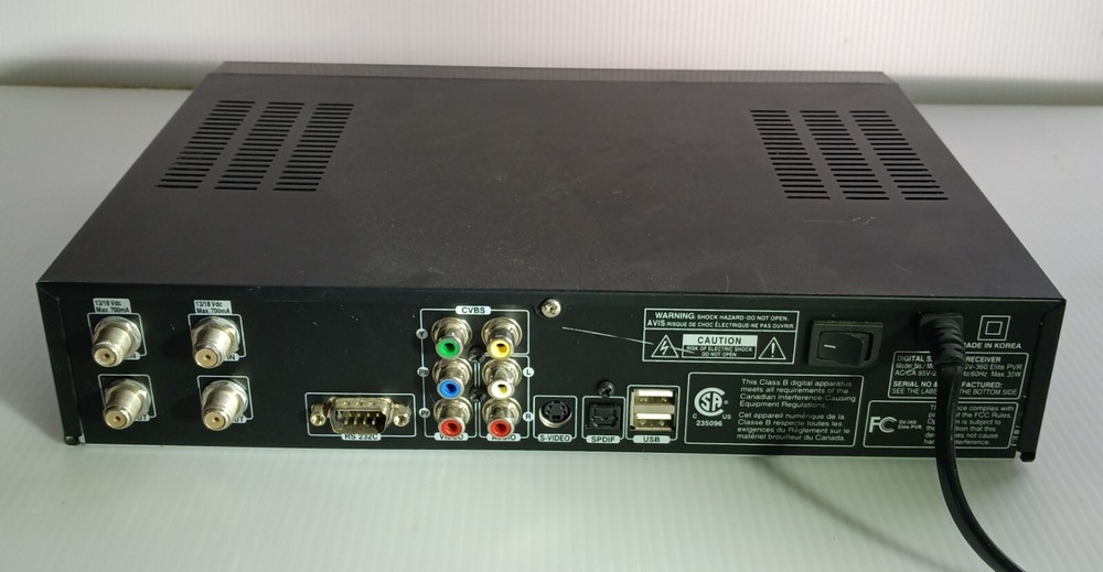 Sonicview SV-360 PVR Digital Satellite Receiver