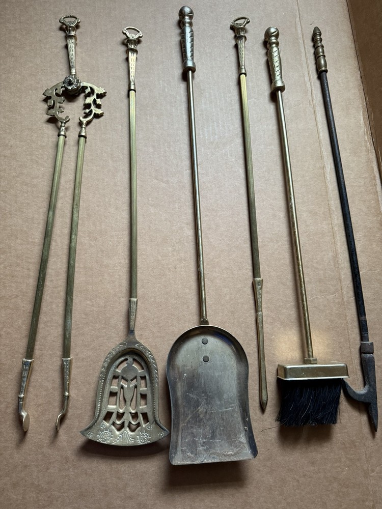 Vintage Hunting Theme Fire Place Tools