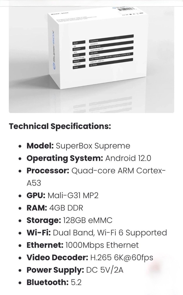 SuperBox Supreme 2025