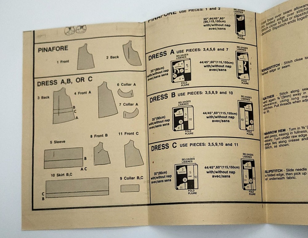 Cabbage Patch Kids Clothes Pattern Butterick Cut Vintage 1984