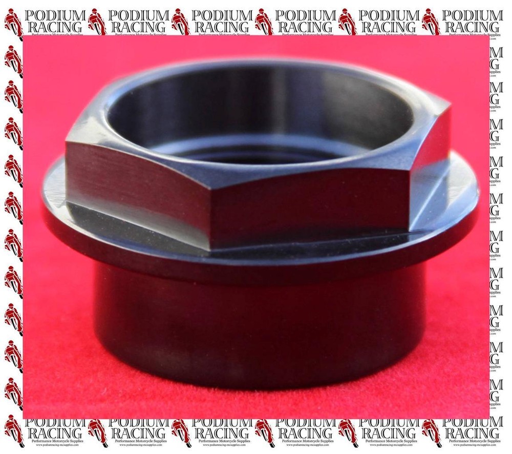 DUCATI BLACK TITANIUM FRONT WHEEL NUT 1199 PANIGALE