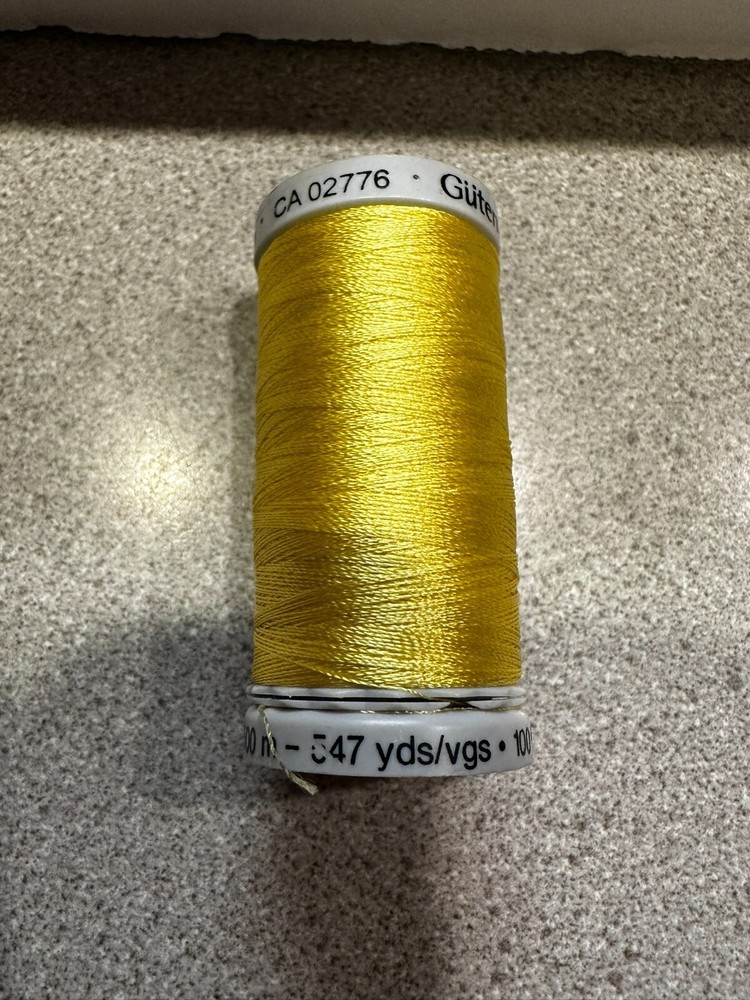 Gutermann Embroidery Thread 40wt Viscose Thread Spool 500M 547yds