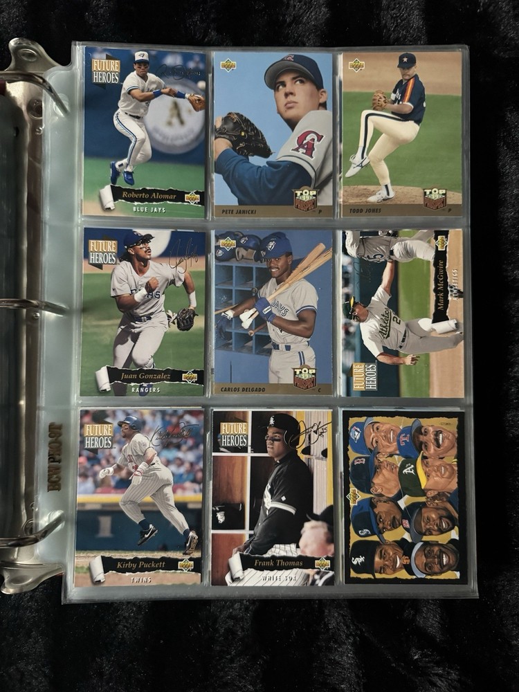 1993 Upper Deck MLB Complete Set 840 Cards - Jeter RC, Piazza, Chipper, Griffey!