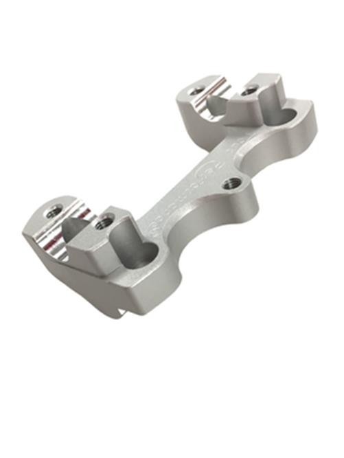 Helibars HR05166 Handlebar Riser Silver fits BMW