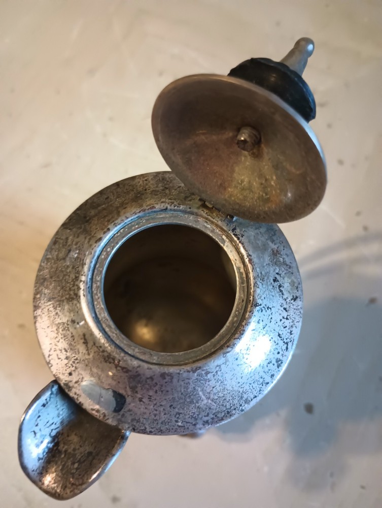 Leonard Etched Silver Plated Footed Creamer Milk Kitchen Accessory