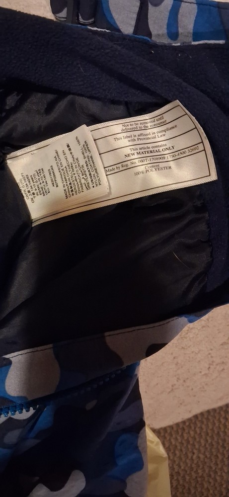 Amazon Essentials Camo Boys L Snowpants