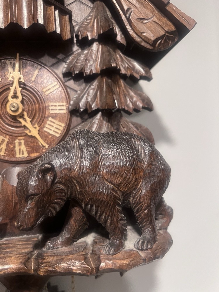 Bear Cuckoo Clock 8 Day