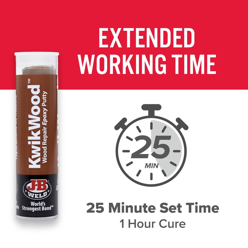 1 oz KwikWood Epoxy Putty Tan