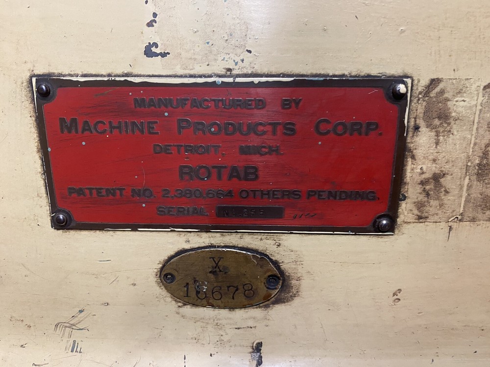 24" Tilting Rotary Table, rotab