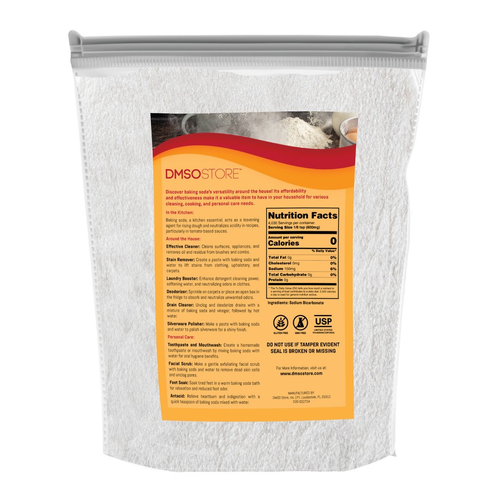 Baking Soda 5 lb. Pure Sodium Bicarbonate