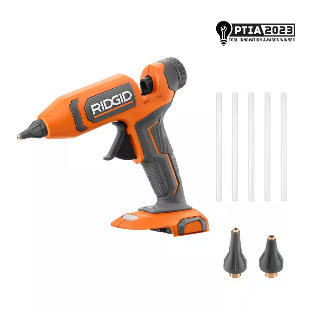 18V Cordless Full-Size Professional High-Temp Glue Gun (Tool Only)