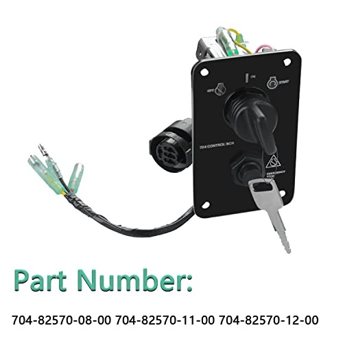 Main Switch Panel Single Engine Key Switch Panel Assembly On-Off-Start Control