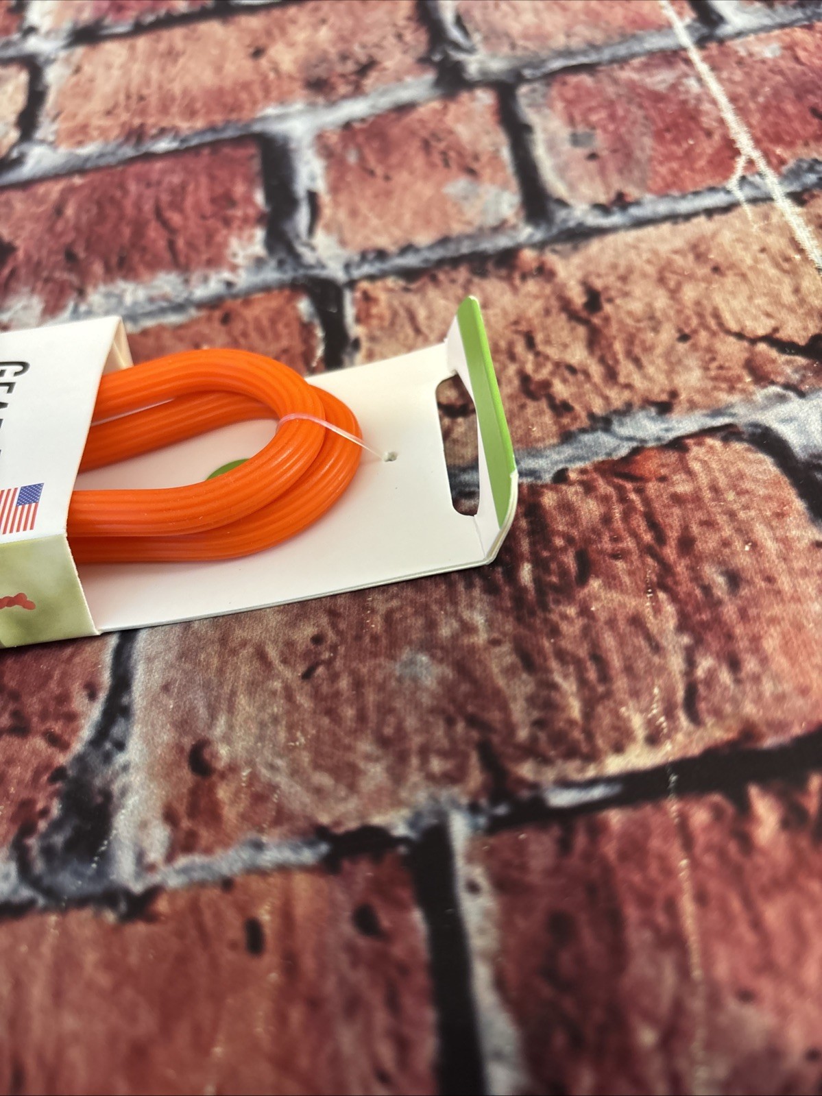 Nite Ize 2-Pack Gear Tie Reusable Rubber Twist Tie, 24" - Bright Orange SEE DESC