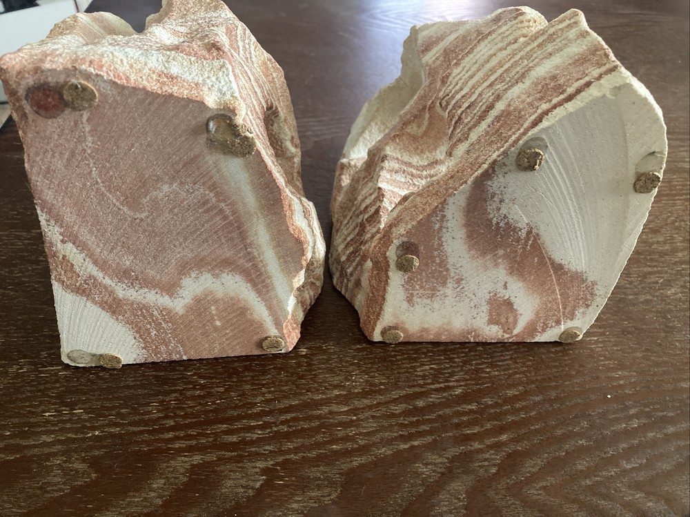 RHYOLITE/SANDSTONE BOOKENDS!