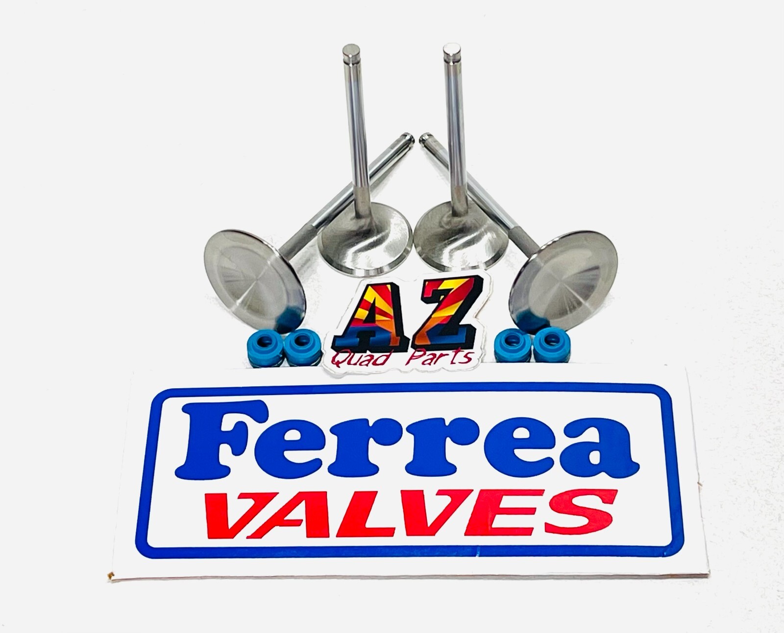 03-14 Suzuki LTZ400 Z400 OEM Replacement Ferrea Intake Exhaust Valves Seals