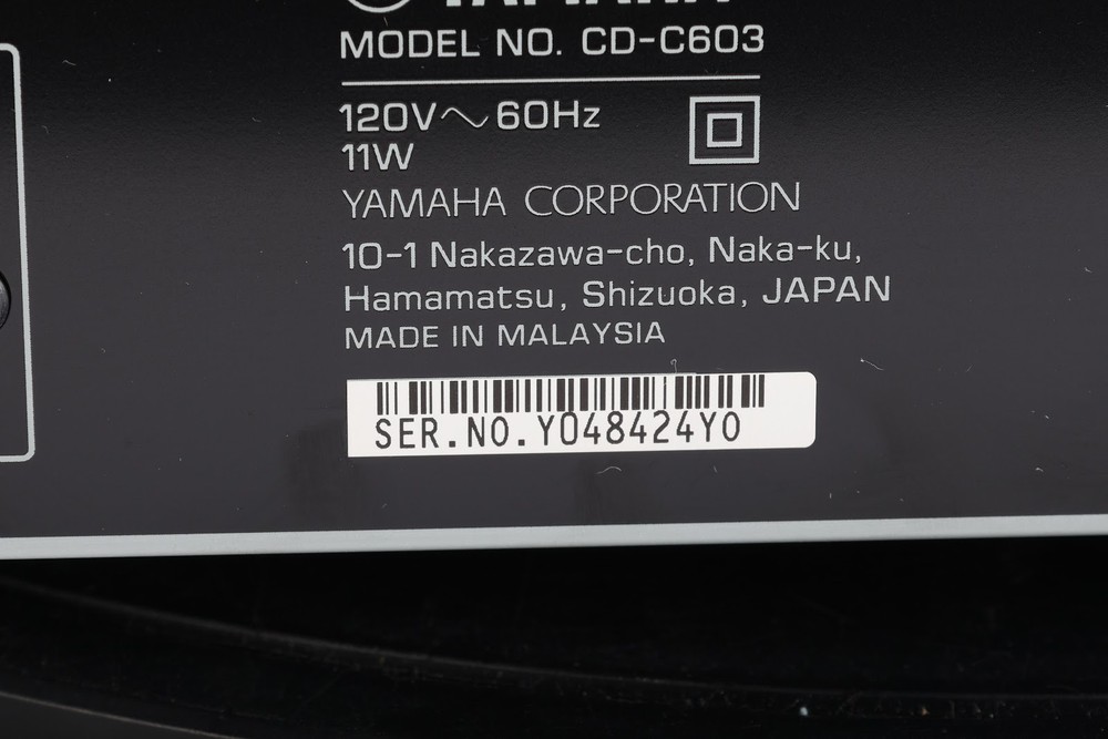 Yamaha CD-C603 5-Disc CD Changer