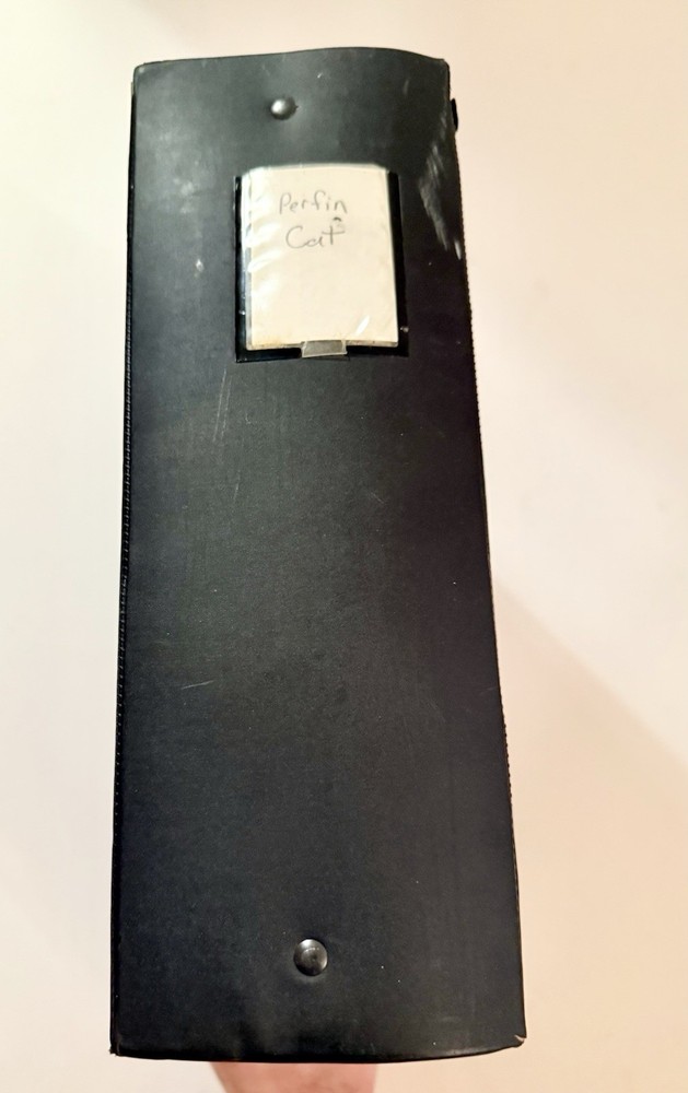 Catalog of United States Perfins by John M Randall editor, 1908-1998 Binder