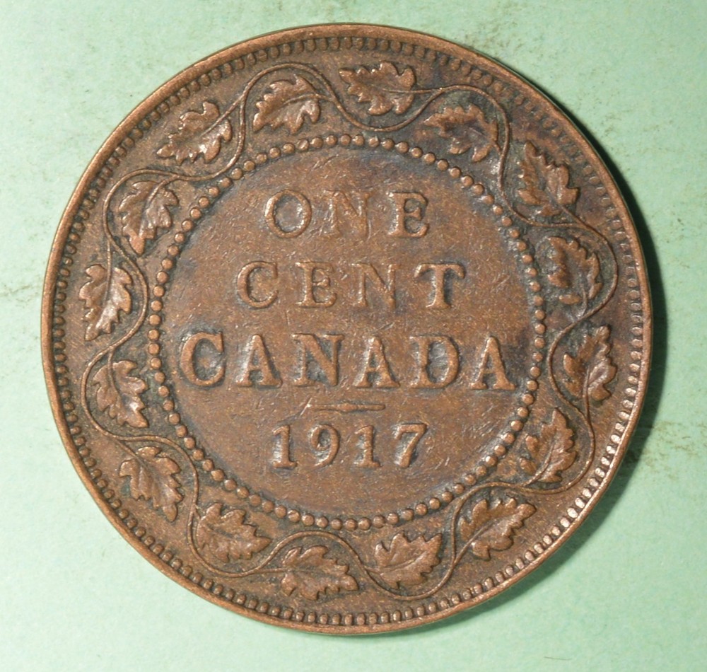 1917 - Canada Large Cent  - INV# X-238