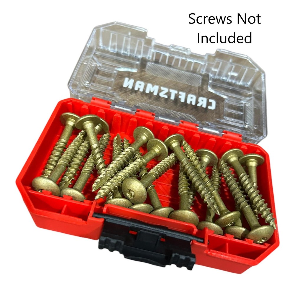 Craftsman Nano Small Versastack Stackable Plastic Storage Cases 4 Pack