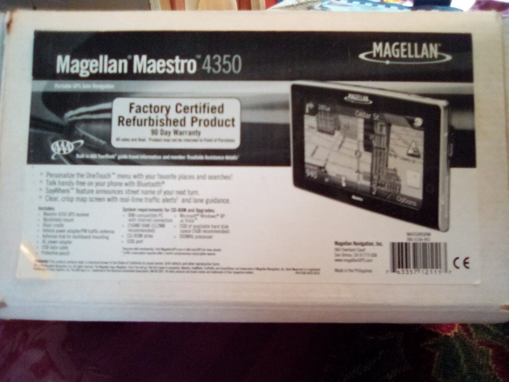 Magellan Maestro 4350 GPS