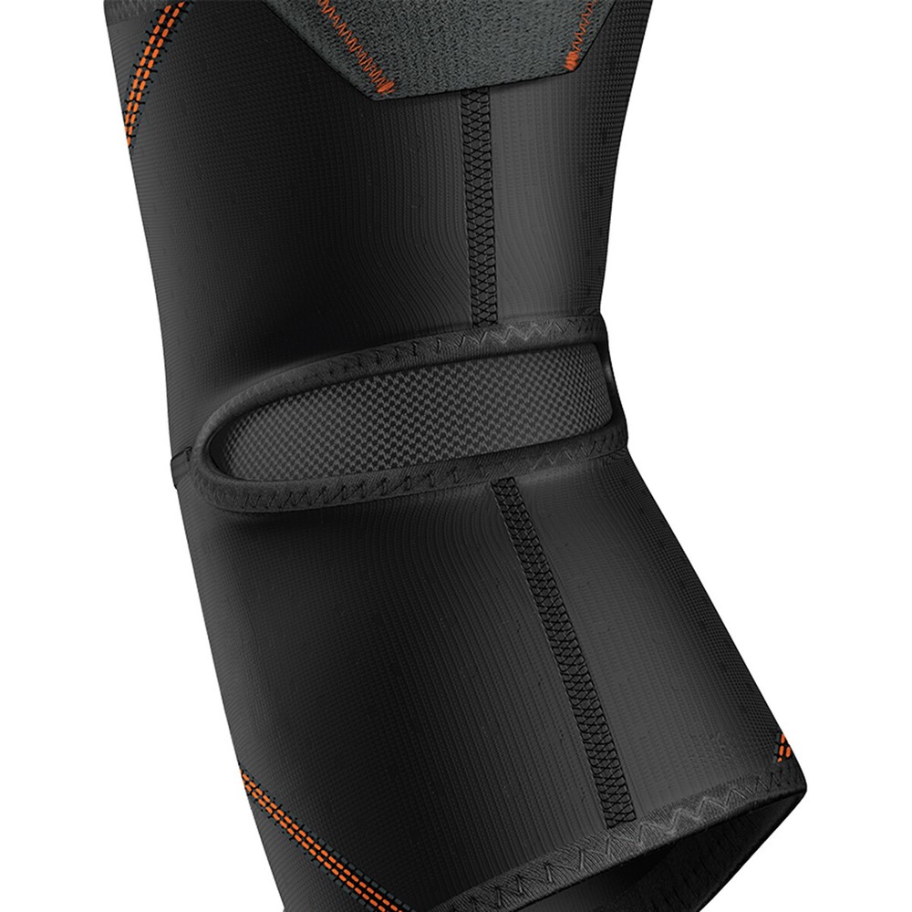 Shock Doctor Elbow Compression Sleeve with Extended Coverage - Black