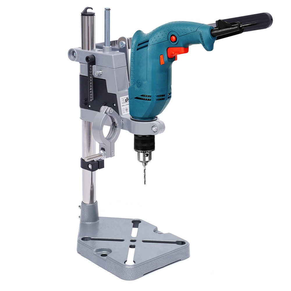 Adjustable Floor Drill Press Stand with Stable Clamping and Height Control