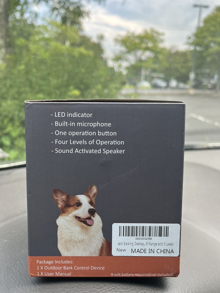 Outdoor Bark Control Device