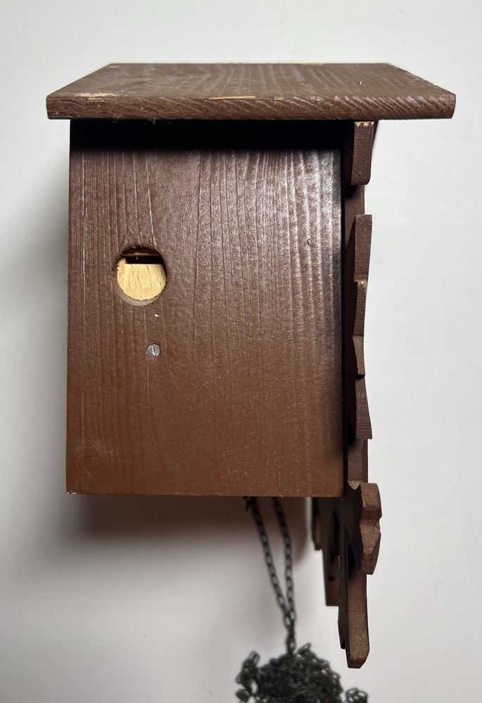 Vintage Black Forest Cuckoo Clock - Good Shape - Needs A Little Work