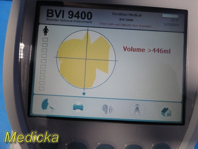 Verathon BVI9400 Ref 0570-0190 Bladder Scanner Console ONLY ~ 38394