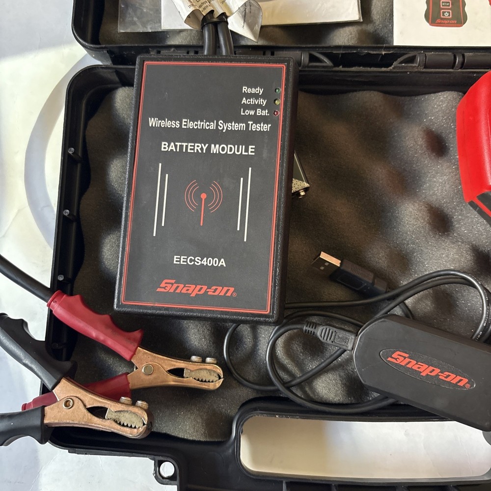 Snap-on Tools EECS400A Wireless Electrical Battery System Analyzer w/ Case USA