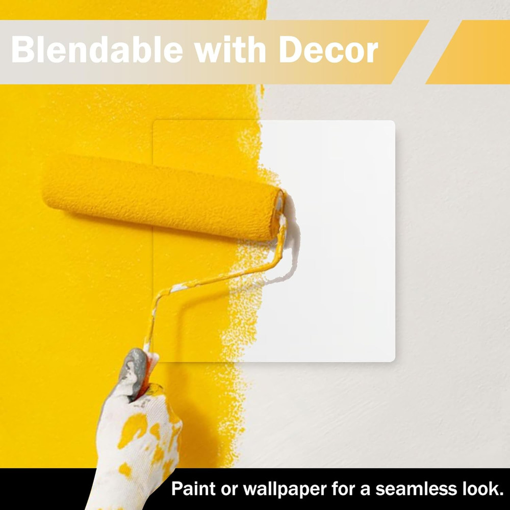 ™ Plastic Access Panel 12X12 Inches with Spring Click Technology - No Tools Requ