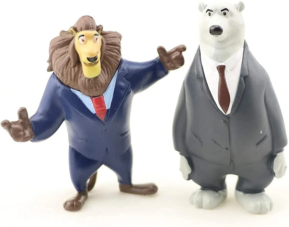 Zootopia Animals Dolls Figures Cake Topper Party Toys Gift - 12 Pcs Set