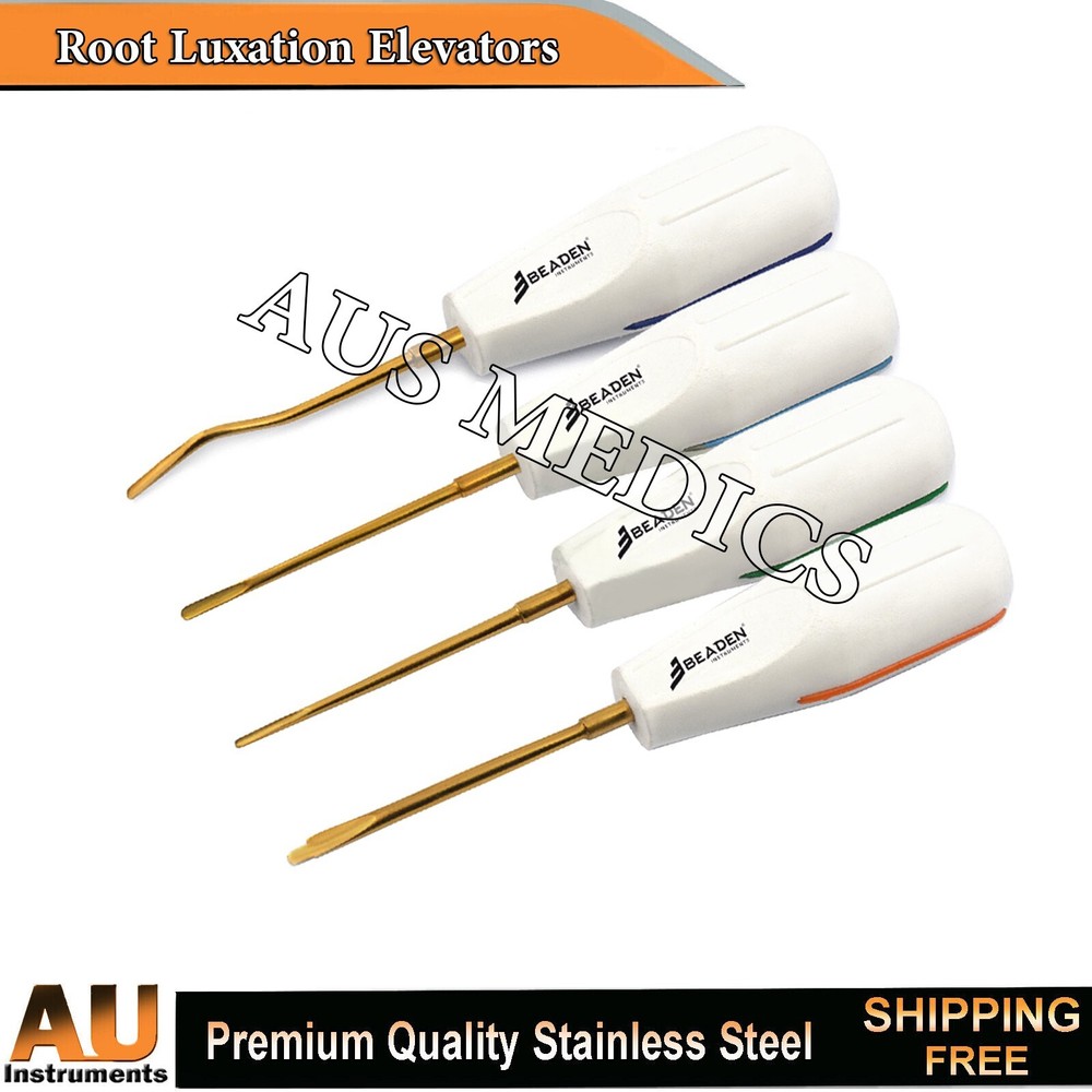 Dental Oral Surgery Root Elevators Tooth Extraction Luxation Lab Instruments