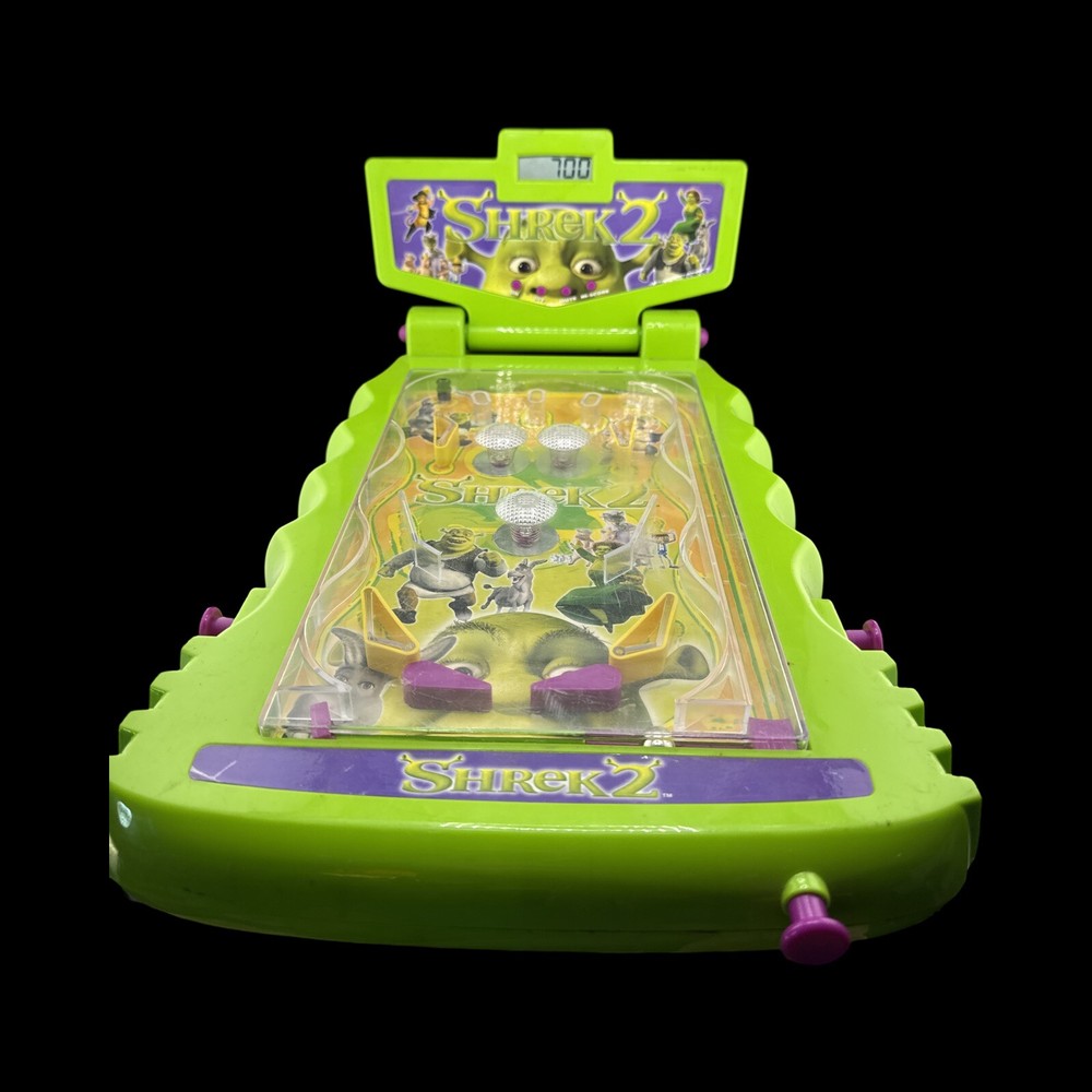 SHERK 2💥Pinball Machine Tabletop Tested Working 📦