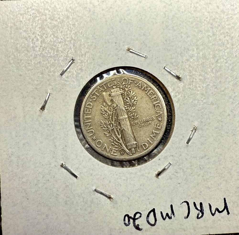 1943-D Mercury Dime – Denver Mint Example