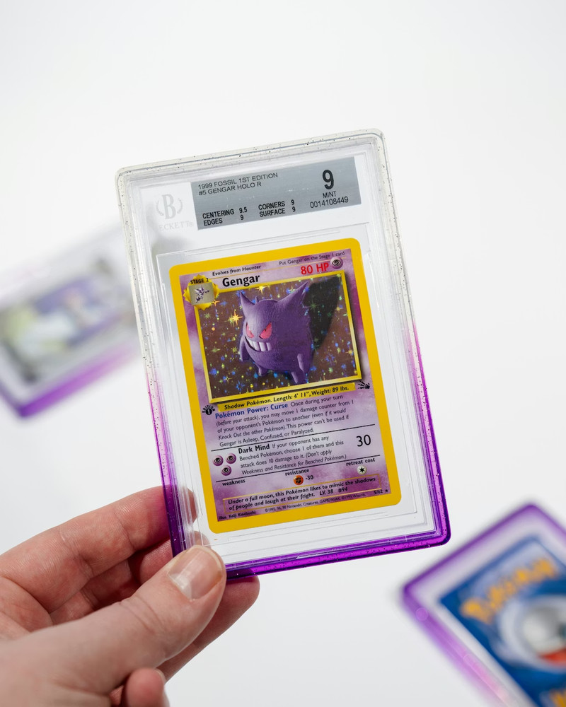 GradedGuard BGS Slab Protector – Grape Purple 🍇