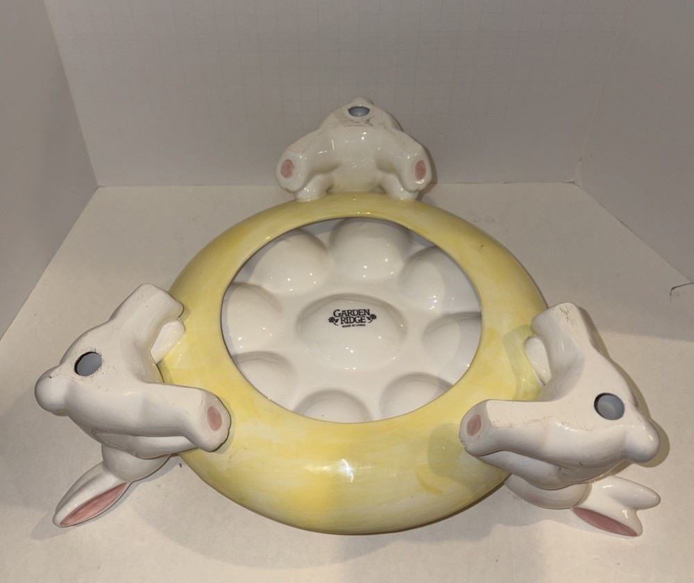Easter Bunny Egg Tray