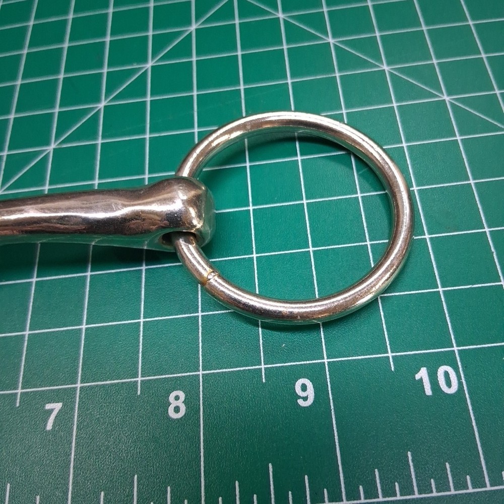 Round Link Loose O-Ring 5" Snaffle Bit