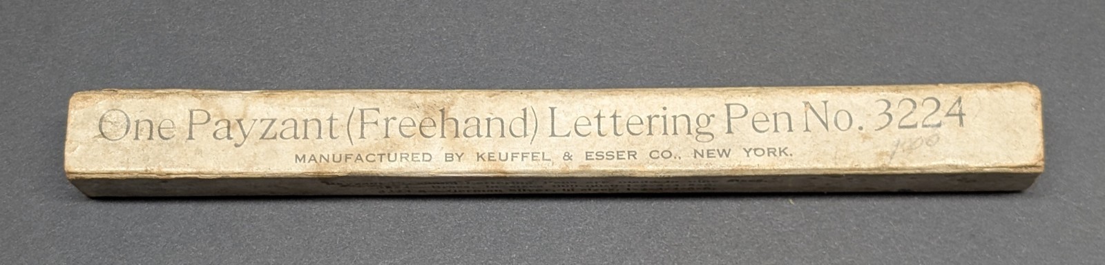 Keuffel Esser No 3224 Payzant Lettering Pen Size 3 Freehand 1904 PAT