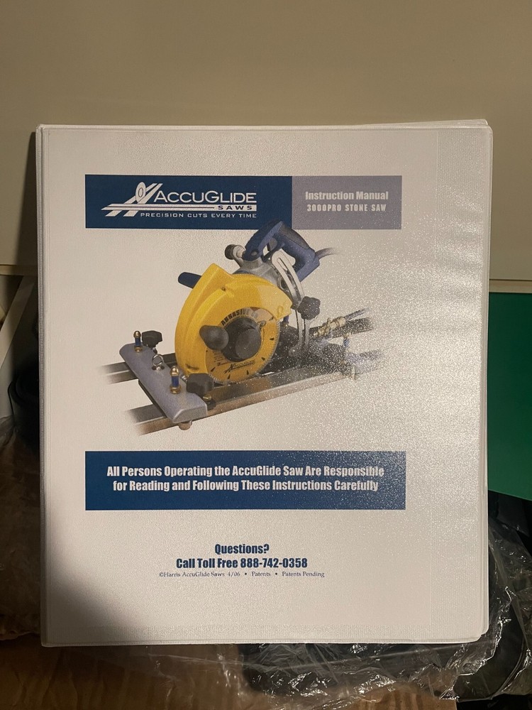 Stone Saw - Accuglide 3000 pro