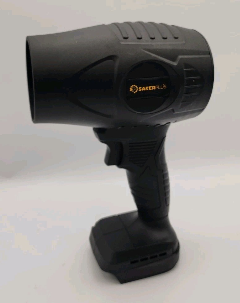 Sakerplus Black Portable 21V Max Compressed Air Duster with Adjustable Speed