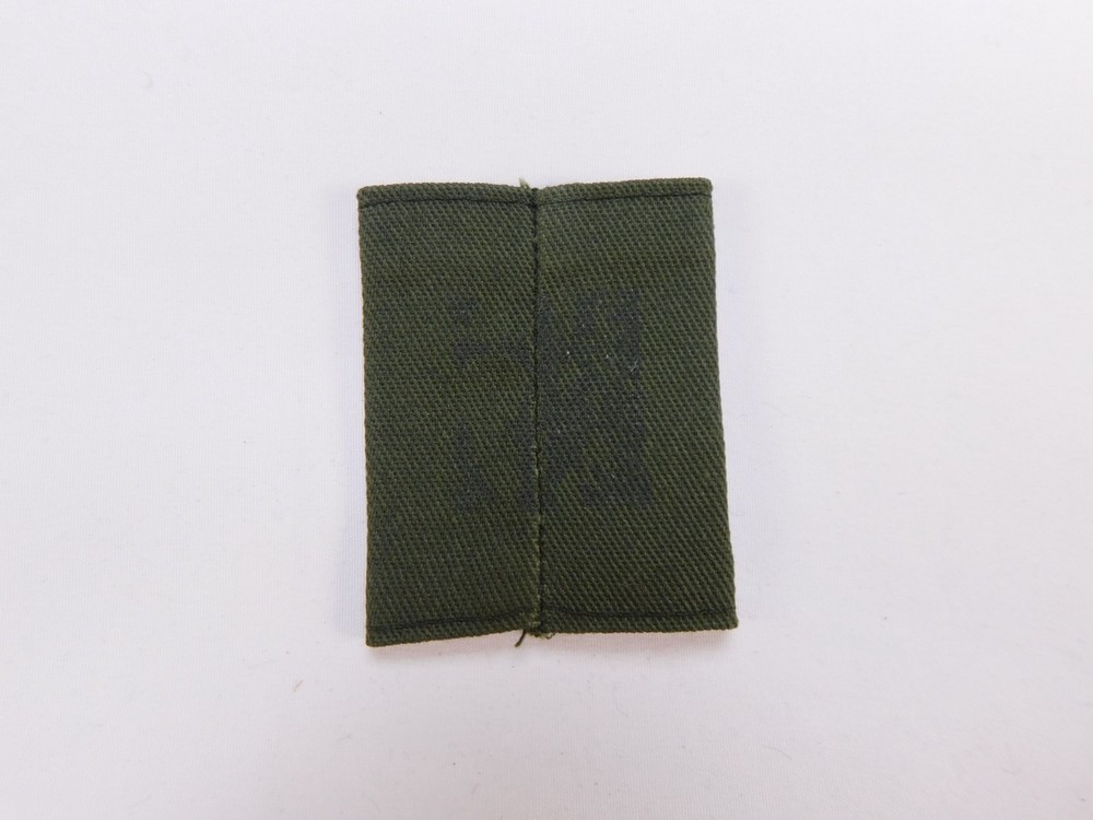 US Air Force USAF Gortex Loop Rank First Sergeant SMSgt E8 BDU Green Slide Patch